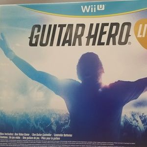 Wii u guitar hero live.